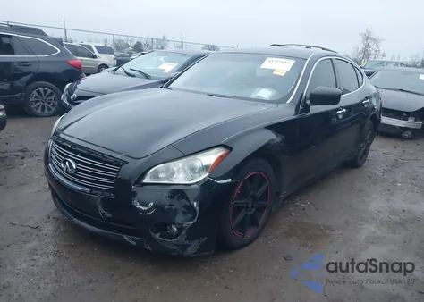 2012 Infiniti M37X z USA, uszkodzony, nr VIN JN1BY1ARXCM391940